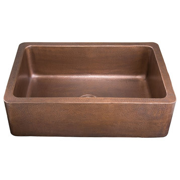 Thompson Traders KSA-3322AH Lucca 33" Single Basin Farmhouse - Medium Antique