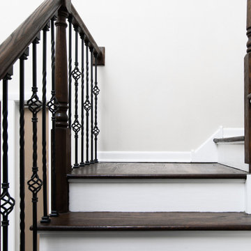 Breathtaking Staircase: Refinishing Job in Wilmette, IL