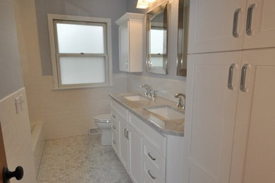 Elegant bathroom photo in Other