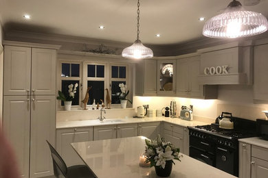 Painted Kitchen from our Modena Range Designed by Derek in our Newbridge Store