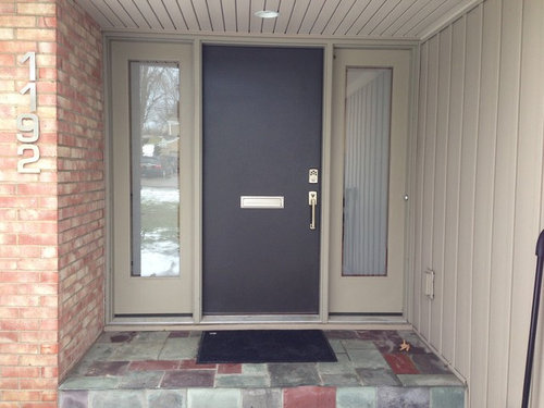 Want To Replace Tile On Front Door Step A Modern And Clean Look