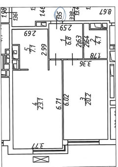 Дизайн-проект трехкомнатной квартиры в Нью-Йорке 🏠 Дизайн трехкомнатной квартиры