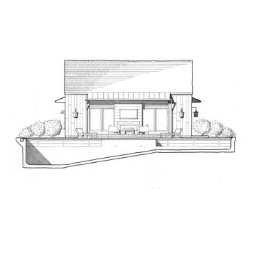 Design drawing, section