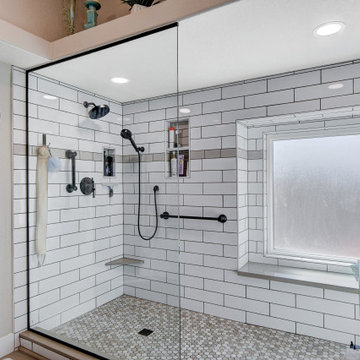 Green Valley Modern Farmhouse Master Bathroom