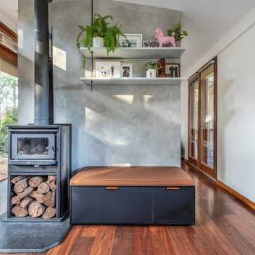 Contemporary Custom Fireplace