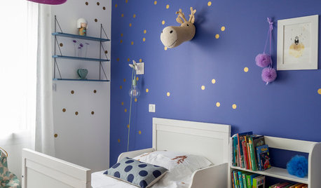 Chambre d'enfant de la Semaine : Quand une fillette choisit le bleu