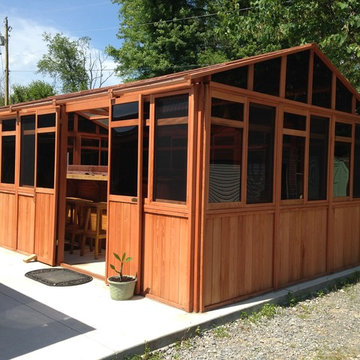 Solchalet 13x21 Cedar Swim Spa House