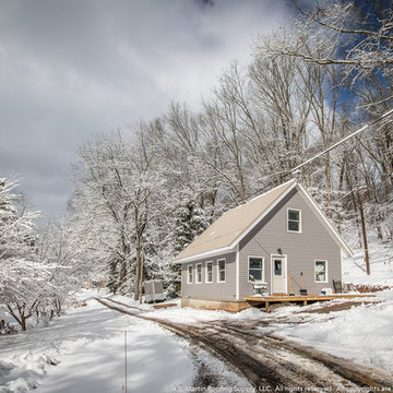 Small House with Metal Roof