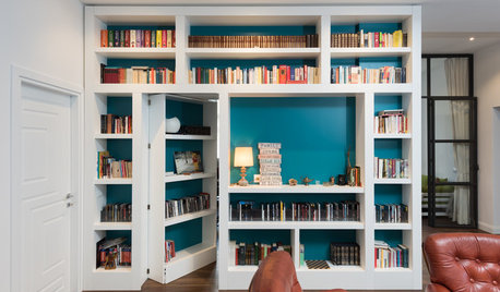 4 Librerie con Porta Nascosta per Entrare in un'Altra Stanza