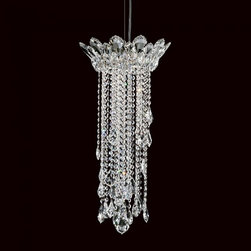 Beautiful 3 Light Pendant Lighting by Schonbek Trilliane Strands - Lighting