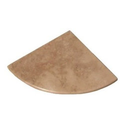 Travertine Stone Corner Shelf - Tile