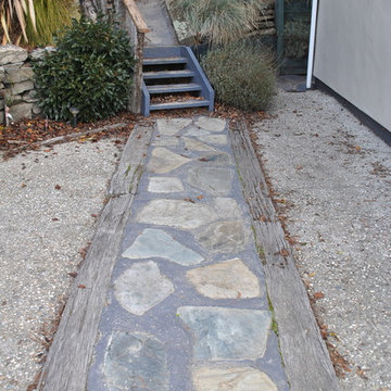 Vicki's Railway Sleeper Garden Landscape