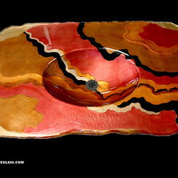 Coyote Glass Design - Glass Integral Sinks - Bathroom Sinks