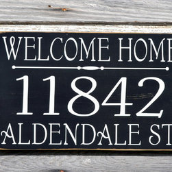 Address Plaques, House Numbers - House Numbers