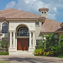 Outside house