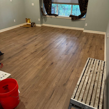 ADA Bathroom/Garage Retrofit and New Flooring