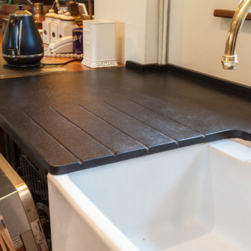Traditional kitchen in a barn conversion