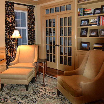Traditional Living Room and Foyer