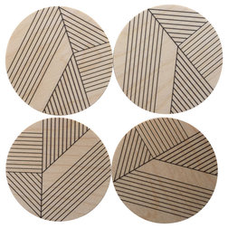 Contemporary Coasters by Tramake