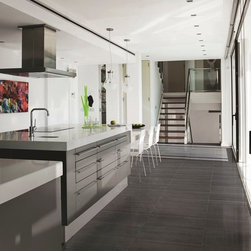 Linear Black - Wall And Floor Tile
