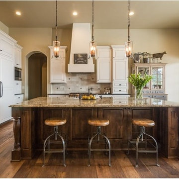 Large farmhouse kitchen