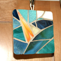 beach glass coasters - set of 2 - Coasters