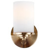 Ames 1 Light Wall Sconce, Soft Gold