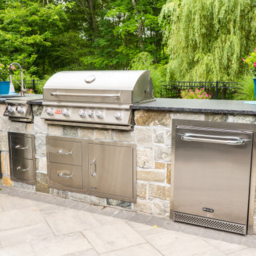 Pool + Outdoor Kitchen + Patio