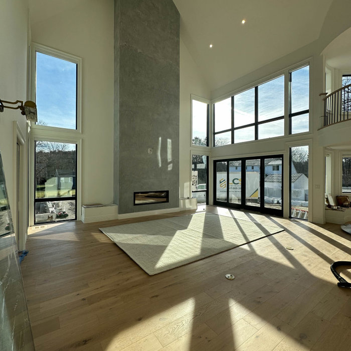 Inspiration for a living room remodel in Other