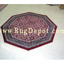 Octagon Rug From Stair Runners - Area Rugs