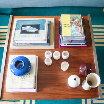 My Houzz: Vibrant Victorian Row House With Midcentury Style