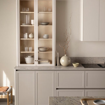 Contemporary custom cabinets