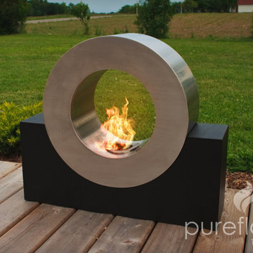Modern Outdoor Fireplaces