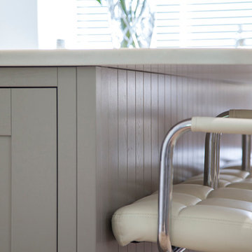 Taupe Painted Mackintosh Kitchen Design