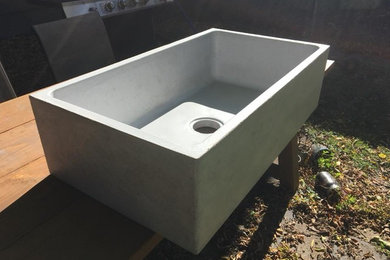 Farmhouse Custom Concrete Sinks