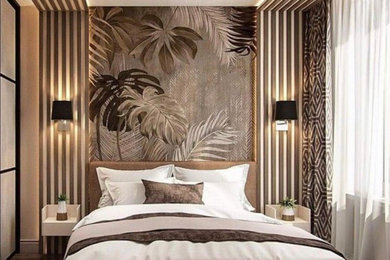 Inspiration for a transitional bedroom in Dublin.