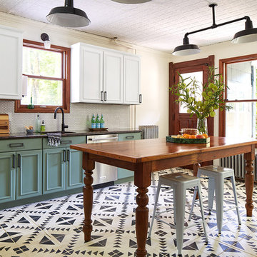 Jessica Davis' New Jersey Kitchen with Annie Sloan paint
