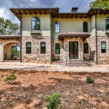 New, custom, Bergeron-built Tuscan style home with Mediterranean influences!