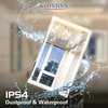 LED Bathroom Mirror, Anti-Fog Memory Dimmable IP54 Waterproof, 60"x36"