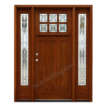 One Door Two Sidelights
