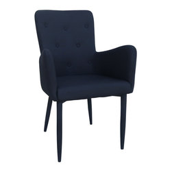 Barton Chair in Black - Dining Chairs