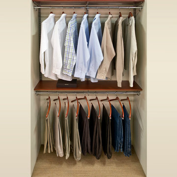 Total Organizing Solutions - Hanging Rail System for bedroom closets