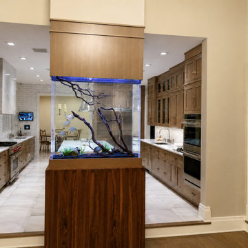 Kitchen and Family Room Aquarium