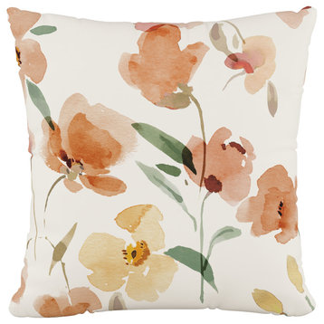 18" Decorative Pillow, Ginny Floral Harvest