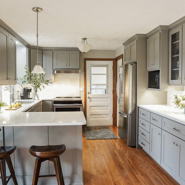 Dovetail Gray Cabinetry