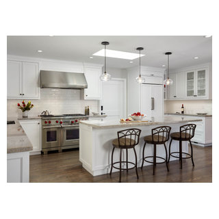Sunnyvale Kitchen, Master Bath and Hall Bath - Transitional - Kitchen ...
