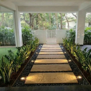 Ongoing Residential landscape at Adayar