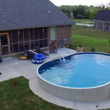 Semi-Inground Metric Series Radiant Pool