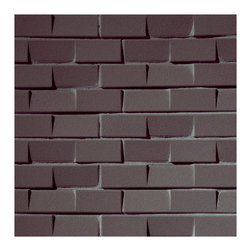 Dimensional Ceramic - Archita Mosaic 5/8" x 1-1/4" Charcoal - Matte - Tile
