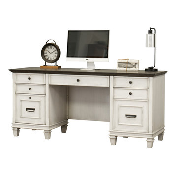 70 inch white desk